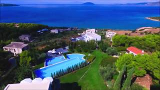 Luxury Villa for Rent in Greece Peloponnese Kilada  Villa No 10 Seafront Villas Greece [upl. by Wilow506]