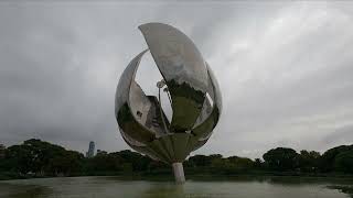 Buenos Aires  Floralis Generica  Virtual Tour 4K [upl. by Ahseinet997]