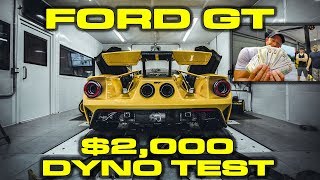 2018 Ford GT Dyno Results with 2000 in cash on the line [upl. by Worth]