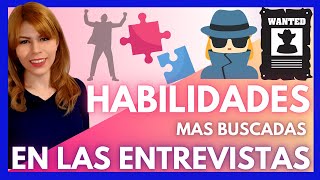 QUE HABILIDADES DECIR EN LA ENTREVISTA DE TRABAJO HABILIDADES BLANDAS LABORALES  MARISELA ANCIRA [upl. by Geer]