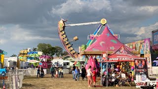 Mother of the Redeemer Catholic Church Carnival Hildebrand Rides Hialeah Florida Fair carnival [upl. by Henrieta]