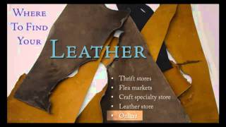 Working with Leather [upl. by Sonafets]