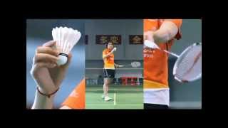 Wang Xin demonstrates the forehand serve and shares how it is a quotwrist artquot [upl. by Romney]