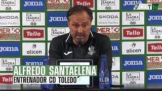 📹 PREVIA VILLARROBLEDO  Alfredo Santaelena entrenador del CDToledo [upl. by Lucian568]