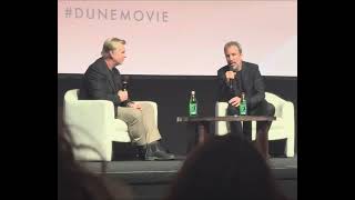 Dune Part Two Conversation Denis Villeneuve and Christopher Nolan [upl. by Ysnap]