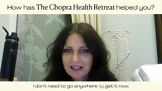 Chopra Health Retreat Testimonial [upl. by Htebazil384]