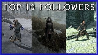 Top 10 best followers in Skyrim  Anniversary Edition [upl. by Alten560]