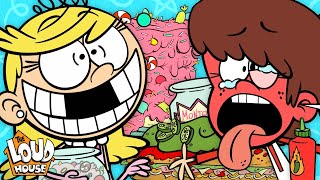 Loud Family Ultimate Food Marathon w the Casagrandes  40 Minute Compilation  The Loud House [upl. by Garett]