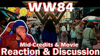 Wonder Woman 1984 WW84 MidCredit Scene Reaction and Movie Discussion [upl. by Kcirrem513]