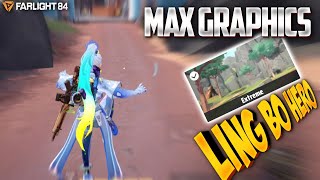 Max Battle Pass Skin in EXTREME GRAPHICS  Farlight 84 New Update Gameplay [upl. by Janaye502]