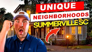 We Found The Most Unique Neighborhoods in Summerville SC [upl. by Enivid117]