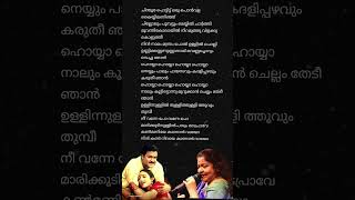 MarikoodinnullilkalapaniChitra hitsmalayalam songlyrics songlyrics chitra [upl. by Tristram]