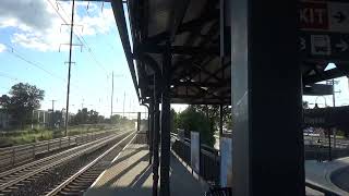 Amtrak Keystone Service Train at Croydon Station [upl. by Squire710]