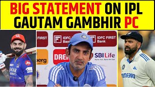 Gautam Gambhir PreMatch Press Conference IND VS NZ Match 3RD TEST  IPL NAHI TEST MATCH PAR FOCUS [upl. by Cheston]