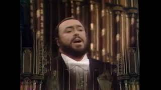 VHS Christmas with Luciano Pavarotti  Montreals Notre Dame Cathedral  1978 [upl. by Agnesse]