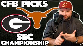 Georgia vs Texas  SEC Championship Picks  College Football Picks With Kyle Kirms [upl. by Aip]