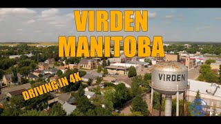 Virden Manitoba Driving 4K [upl. by Anelrats]