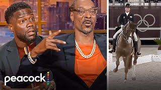 Equestrian or Horse Crip Walking  Olympic Highlights With Kevin Hart and Snoop Dogg [upl. by Keele463]