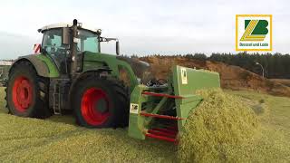 D30 Grüngutgabel mit Abschiebewand am Fendt 936 [upl. by Anaerol274]