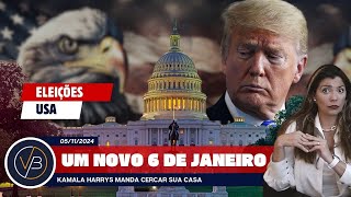 ASSUSTADOR  Eleições Americanas  Estão Armando Outro 6 de Janeiro [upl. by Mini]