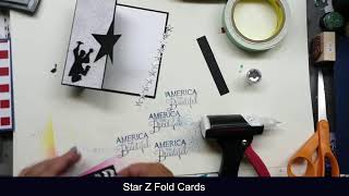 Star Z Fold Card and Overlay [upl. by Amirak881]