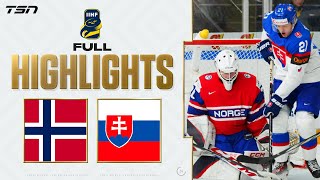 Norway vs Slovakia FULL HIGHLIGHTS  2024 World Junior Championship [upl. by Guevara]