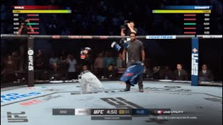 UFC 5 invisible fighter glitch [upl. by Novyat]