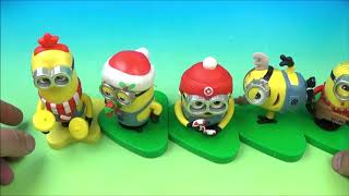 2018 KFC DESPICABLE ME  MINION MADE CHRISTMAS  FULL SET COLLECTION VIDEO REVIEW [upl. by Nosyk]