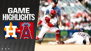 Astros vs Angels Game Highlights 91524  MLB Highlights [upl. by Anglim]