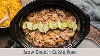 Easy Slow Cooker Pulled Pork Recipe [upl. by Eiramanad251]