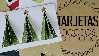 6 tarjetas de Navidad hechas a mano  Mariana Clavel [upl. by Tamqrah]