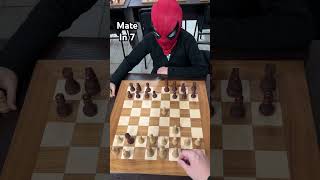 Englund gambit chess englundgambit chessgame spiderman [upl. by Naibaf]