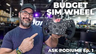 The Best Budget Sim Racing Wheel Ask Podium 1  Ep 1 [upl. by Dnalloh]