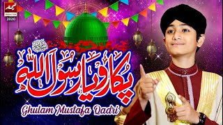 New Rabi Ul Awal Title Naat 2020  Pukaro Ya Rasool Allah ﷺ  Ghulam Mustafa Qadri [upl. by Rogers116]