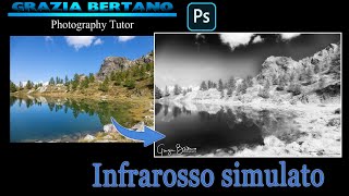 Creare un suggestivo bianco e nero Infrarosso in Photoshop [upl. by Engelhart]