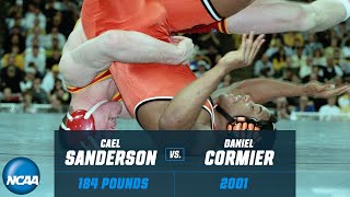 Cael Sanderson v Daniel Cormier NCAA title match at 184 pounds [upl. by Nylsor188]