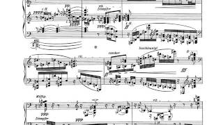 A Schoenberg Tres piezas para piano op11 nº 3 Partitura Audición Música Atonal [upl. by Diarmid338]