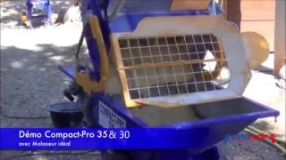 Compact Pro 30 CP30 Render Spray Machine  Demo Video [upl. by Kcyred]