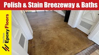 Polish amp Stain Breezeway amp Baths [upl. by Verlie]