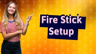 How to connect Fire Stick to TV [upl. by Nanji774]