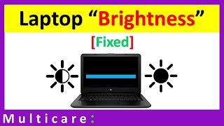 How to increase and decrease screen brightness of laptop from control pannel [upl. by Claudia]