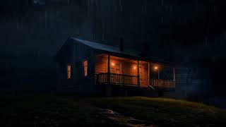 Rain Sounds For Sleeping with forest beautiful heavy rain amp thunder at night rainforest [upl. by Reggy802]