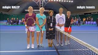 Simona HALEP  BEGU ROU vs Kateřina Siniaková Barbora Krejčíková  2018 Shenzhen Open video [upl. by Enrico]