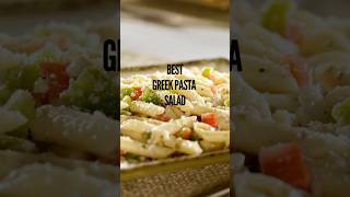 Best Summer Greek Pasta Salad Recipe [upl. by Odnomor]