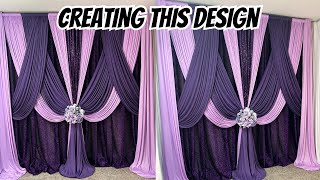 DIY Backdrop Stand Decoration Ideas [upl. by Lucille]