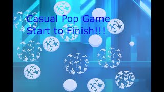 Unity PlayMaker Casual Pop Bubble Game Start to Finish [upl. by Eugenia]