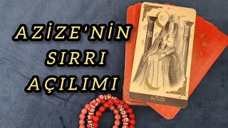 AZİZENİN SIRRI aklımdakikisi tarotfalı benidüşünüyormu üçüncükişiler tarotfalı erildişil [upl. by Ashli]