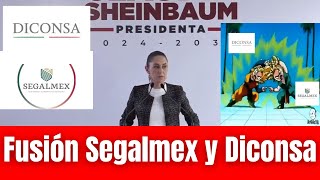 Claudia Sheinbaum Anuncia La Fusión de Segalmex y Diconsa Crea Alimentación Para El Bienestar [upl. by Groome21]