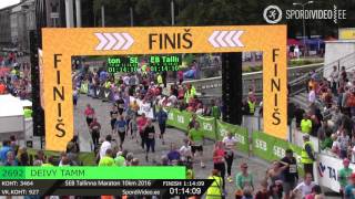 DEIVY TAMM 2692 l SEB Tallinna Maraton 10km 2016 [upl. by Liris]