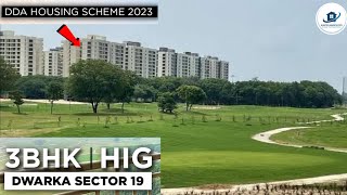 Dwarka Golf Course FACING DDA HIGFlat in Dwarka Sector 19 DDA HousingScheme 2023 Khatri Associate [upl. by Nataline]